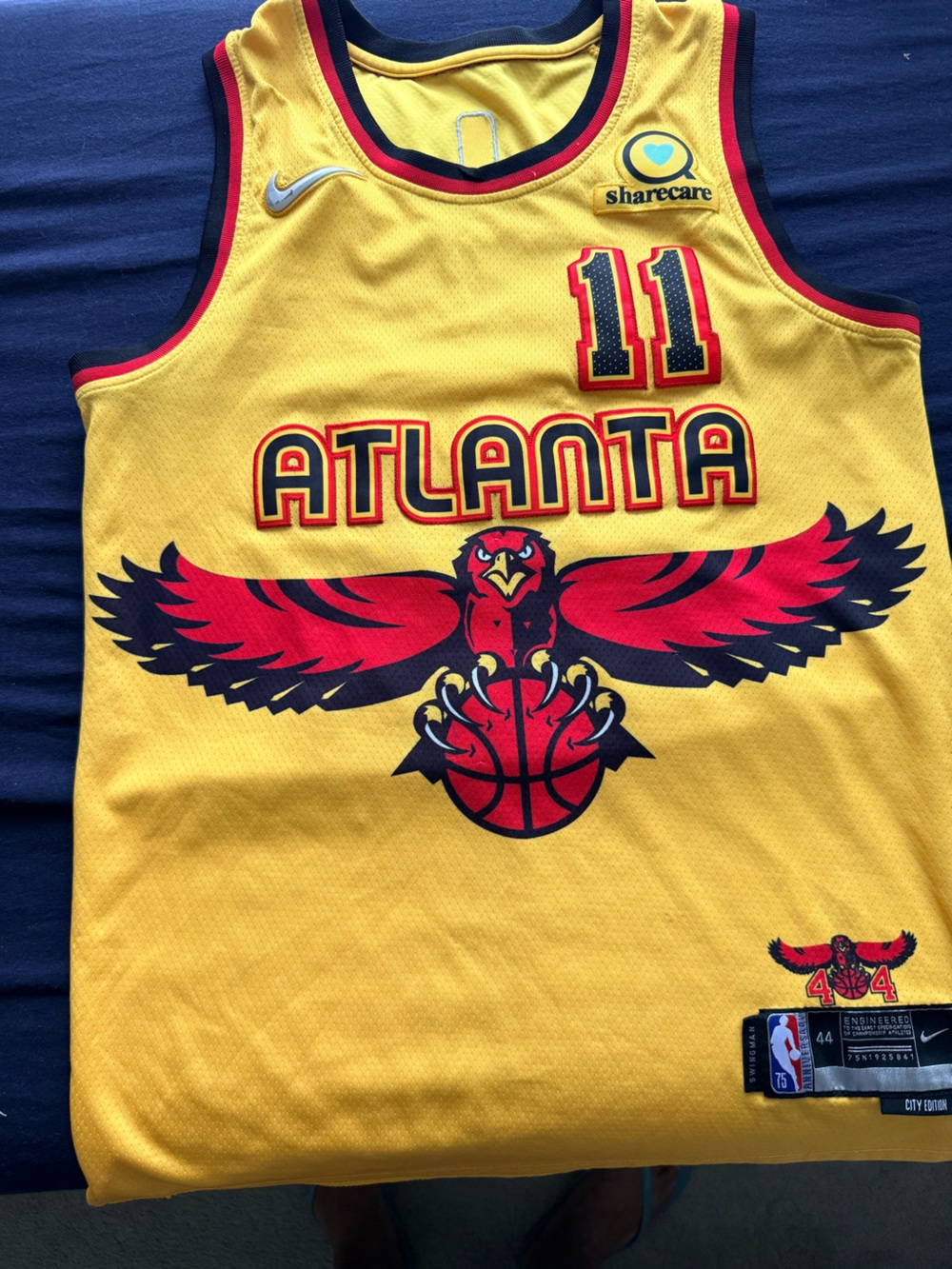 Nike Atlanta Hawks Trae Young #11 City Edition Swingman Jersey
